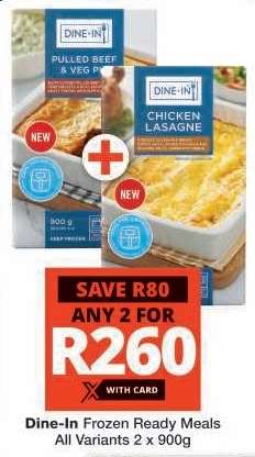 Dine-In Frozen Ready Meals