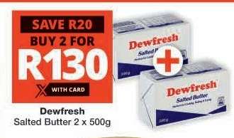 Dewfresh Salted Butter