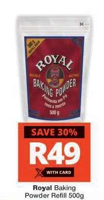 ROYAL BAKING POWDER REFILL 500g