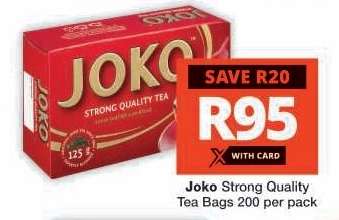 Joko Strong Quality Tea Bags