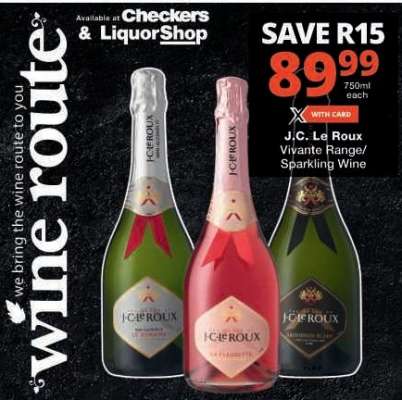 J.C. Le Roux Vivante Range Sparkling Wine