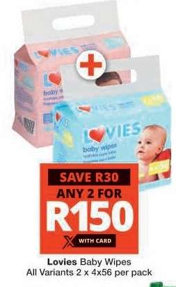 LOVIES BABY WIPES