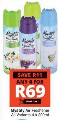 MYSTIFY AIR FRESHENER