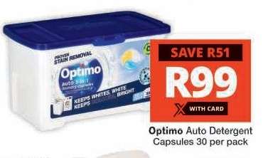 Optimo Auto Detergent Capsules