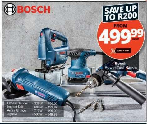 Bosch Power Tool Range