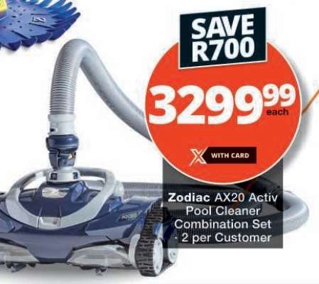 Zodiac AX20 Activ Pool Cleaner Combination Set