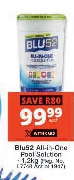 BLU52 All-in-One Pool Solution