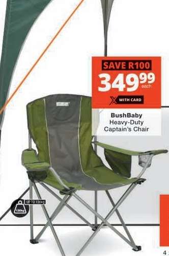 BushBaby Heavy-Duty Captain's Chair