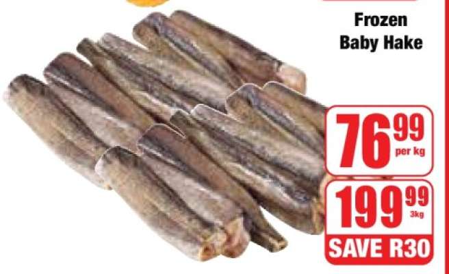 Frozen Baby Hake