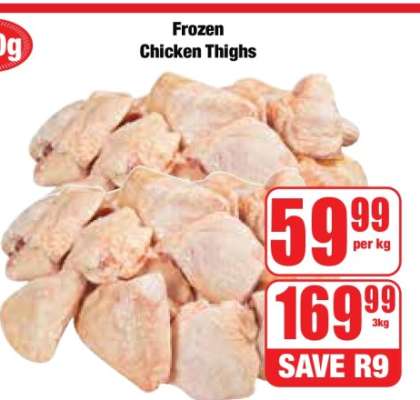 Frozen Chicken Thighs
