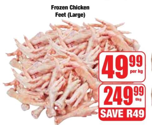 Frozen Chicken Feet (Large)