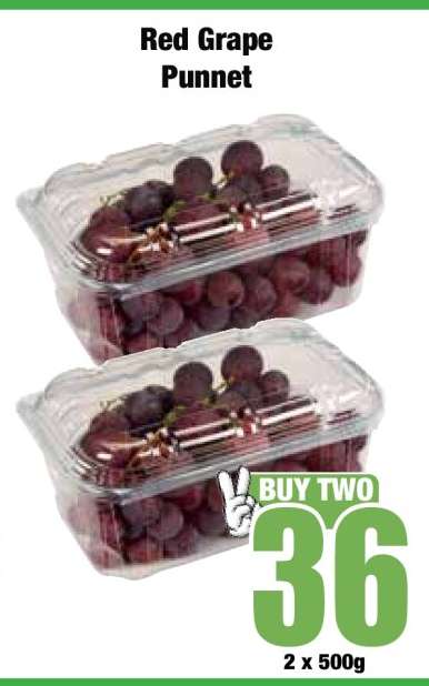 Red Grape Punnet