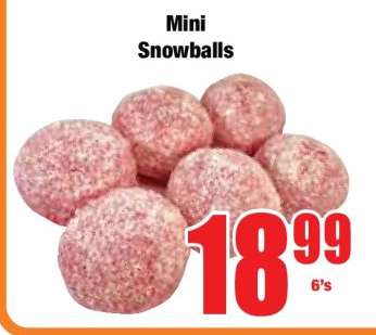 Mini Snowballs