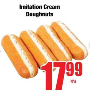 Imitation Cream Doughnuts