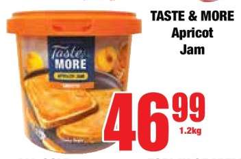 TASTE & MORE Apricot Jam
