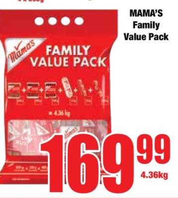 MAMA'S Family Value Pack