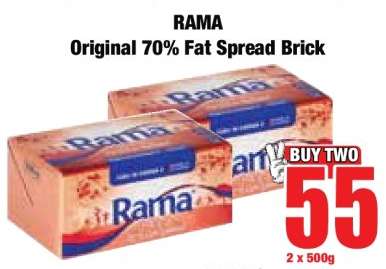 Rama Original 70% Fat Spread Brick