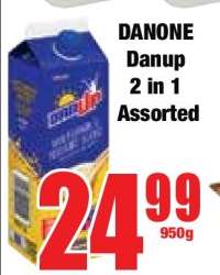 DANONE Danup 2 in 1 Assorted