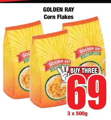 GOLDEN RAY Corn Flakes