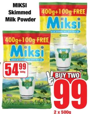 MIKSI Skimmed Milk Powder