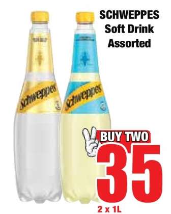 SCHWEPPES Soft Drink Assorted