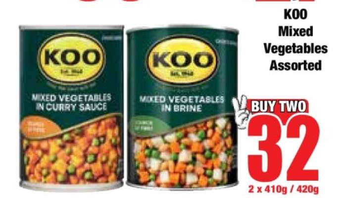 KOO Mixed Vegetables Assorted