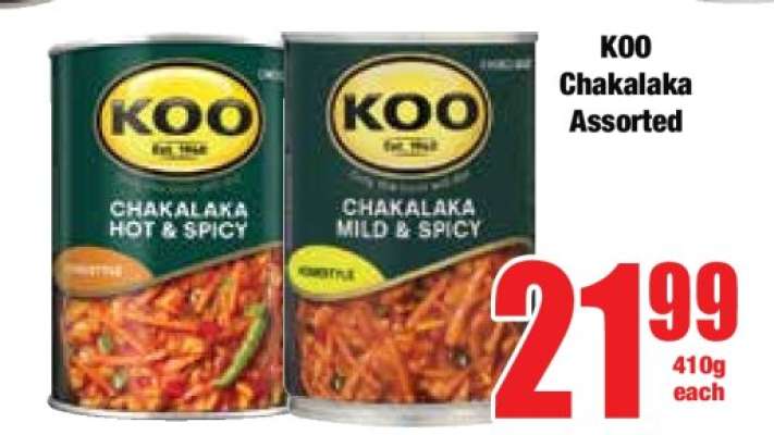 KOO Chakalaka Assorted
