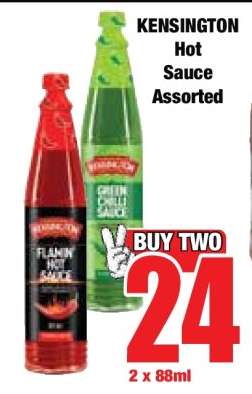 KENSINGTON Hot Sauce Assorted