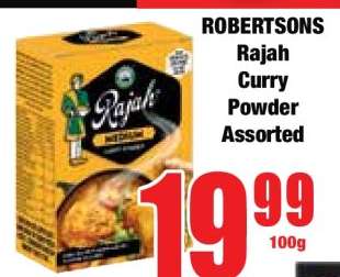 Robertsons Rajah Curry Powder Assorted