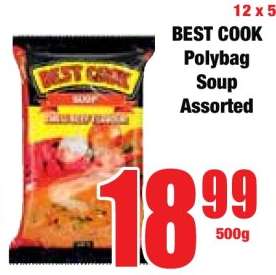 BEST COOK Polybag Soup Assorted