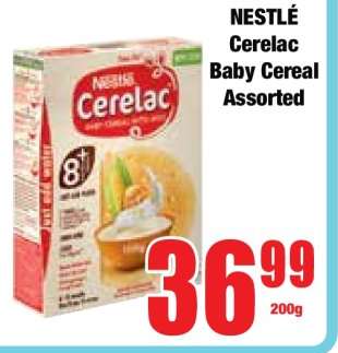 Nestlé Cerelac Baby Cereal Assorted
