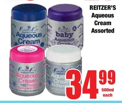 REITZER’S Aqueous Cream Assorted