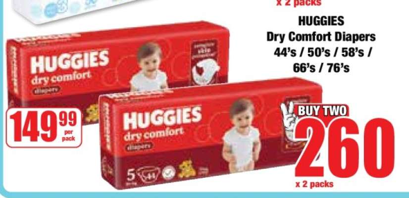 HUGGIES Dry Comfort Diapers