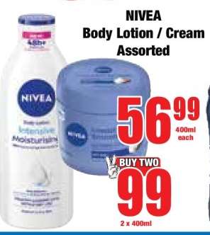 NIVEA Body Lotion / Cream Assorted