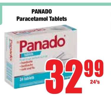 PANADO Paracetamol Tablets
