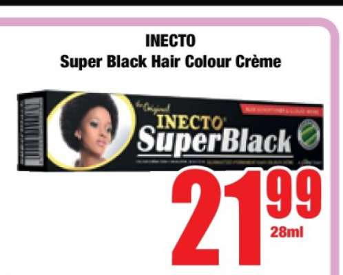 Inecto Super Black Hair Colour Creme
