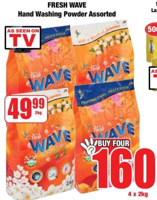 FRESH WAVE Hand Washing Powder Assorted
