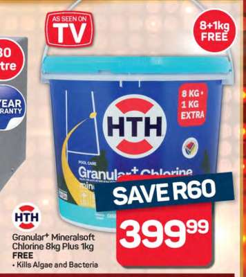 HTH Granular+ Mineralsoft Chlorine