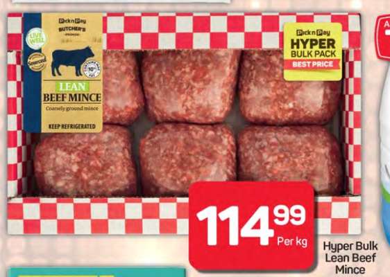 Hyper Bulk Lean Beef Mince
