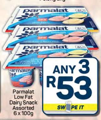Parmalat Low Fat Dairy Snack Assorted