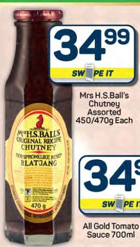 Mrs H.S.Ball's Chutney Assorted