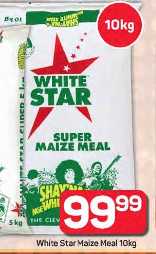 WHITE Star Maize Meal 10kg