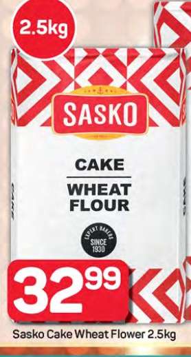 Sasko Cake Wheat Flour 2.5kg