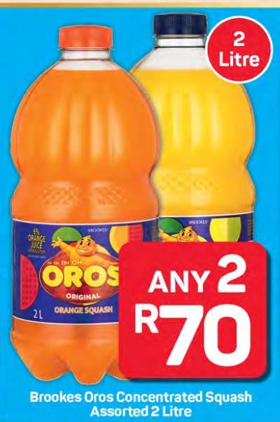 Brookes Oros Concentrated Squash Assorted