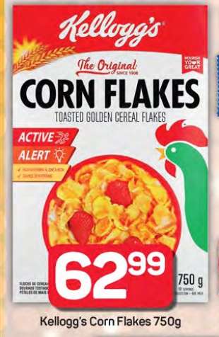 Kellogg's Corn Flakes-750g