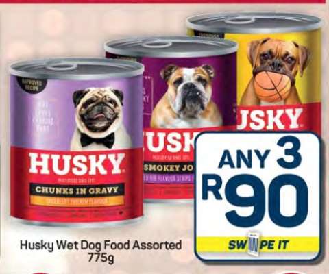 Husky Wet Dog Food Assorted