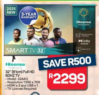 Hisense 32" Smart TV