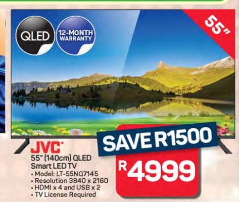 JVC 55" QLED Smart LED TV