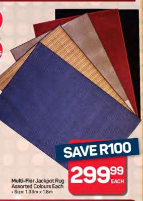 Multi-Flor Jackpot Rug