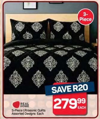 3-Piece Ultrasonic Quilts